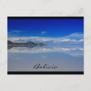 Saltslätter bolivia vykort