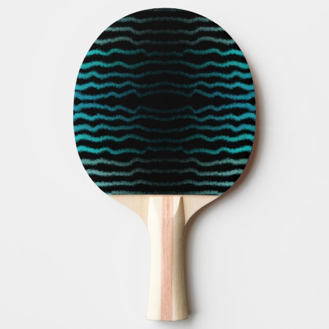 Saltturkos i Vågar Abstrakt Art. Pingisracket (Framsidan)