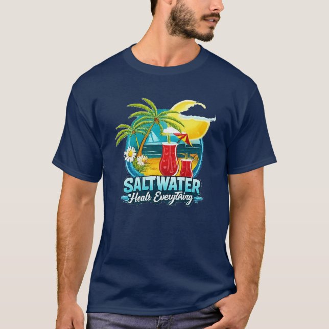 SALTVATTEN LÄKDOM T SHIRT (Framsida)