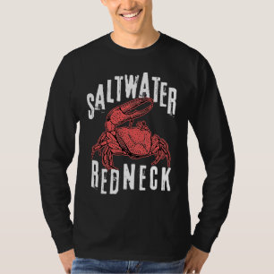 Saltvatten Redneck krabbfiskebåt T Shirt