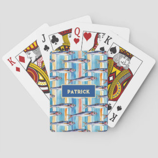 Saltvattenfisk (strandfisk) i Mönster Casinokort