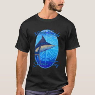 Saltvattenfiske Miami Florida Offshore Fisk T Shirt
