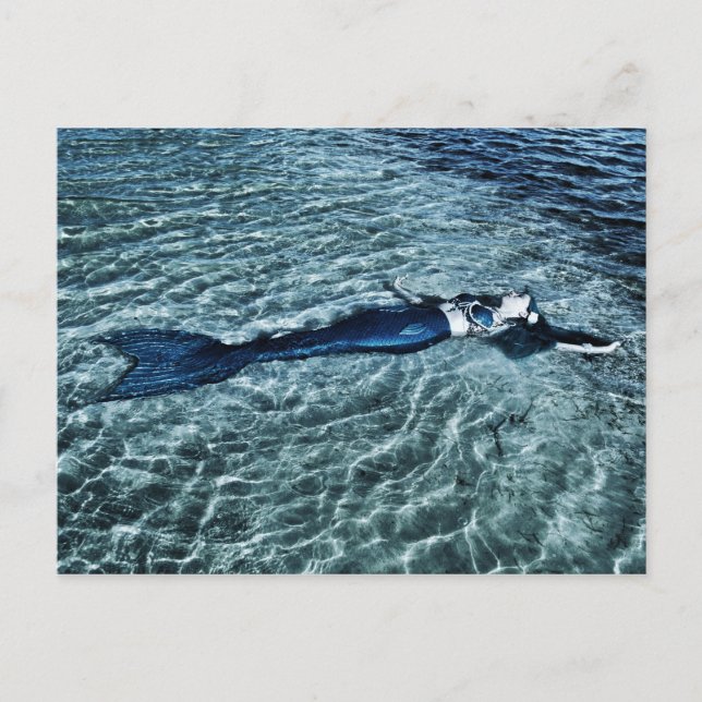 SaltvattenSjöjungfru Vykort (Framsida)