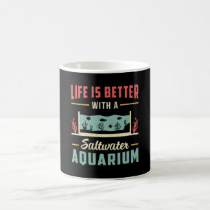 Saltwater Aquarium Fish Tank Aquatic Aquarist Kaffemugg