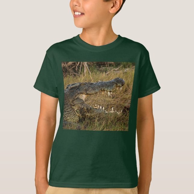 saltwater crocodile t shirt (Framsida)