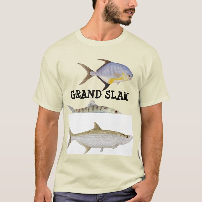 Saltwater Inland Grand Slam T Shirt (Framsida)