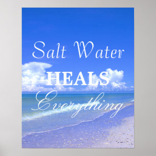 Saltwater läker allt poster