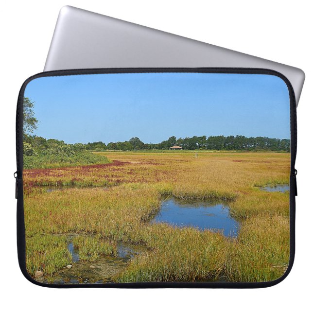 Saltwater Marsh Laptop sleeve (Framsidan)