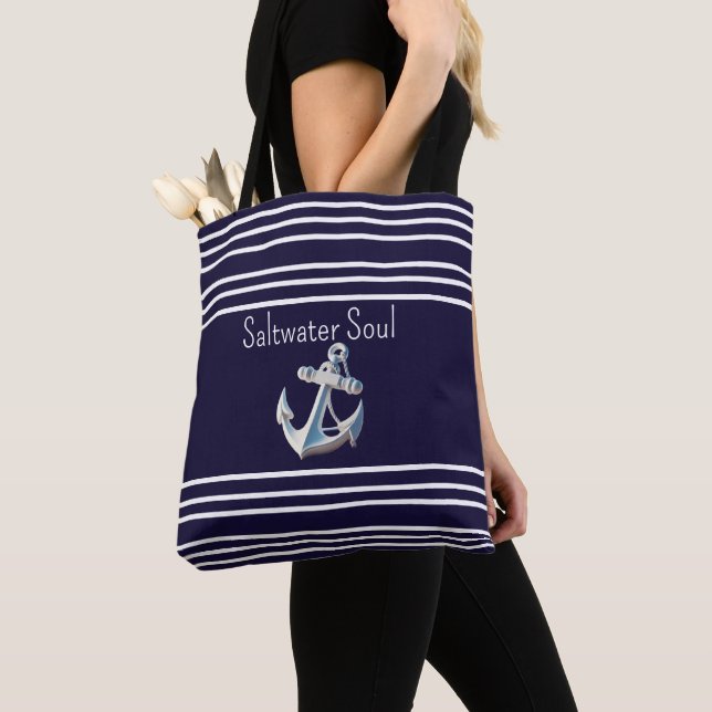 Saltwater Soul Tygkasse (Närbild)