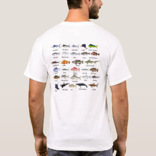 SaltwaterfiskartT-tröja T Shirt