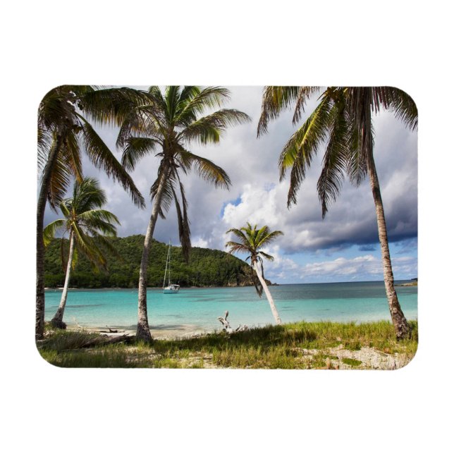 Saltwhistle Bay Mayreau, Grenadines Magnet (Horisontell)