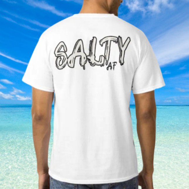 Salty AF-Logotyp T Shirt (Skapare uppladdad)