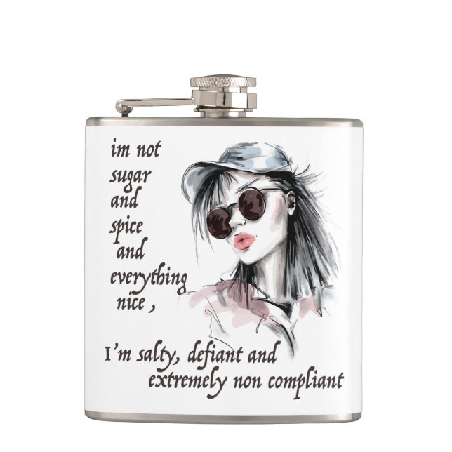 Salty and Defiant Fickplunta (Framsidan)