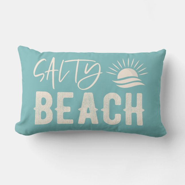 Salty Beach Lumbar Pillow Lumbarkudde (Framsida)