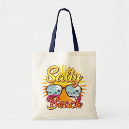 Salty Beach Tote Bag | Hej Summer Bags Tygkasse