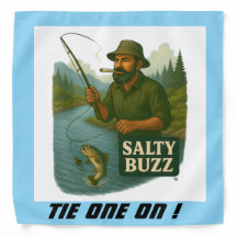 Salty Buzz Bandana "Knyt en på !"