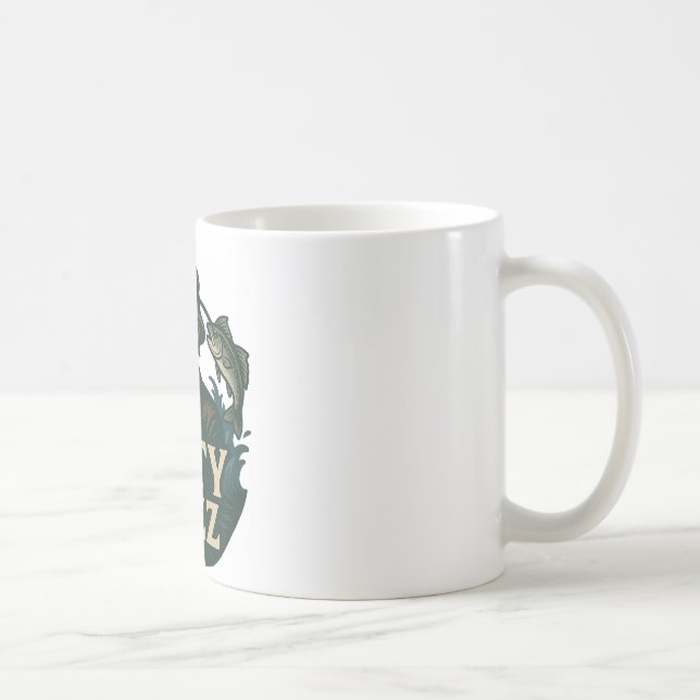 Salty Buzz originaldesign Klassisk mugg, 330 ml Kaffemugg (Höger)