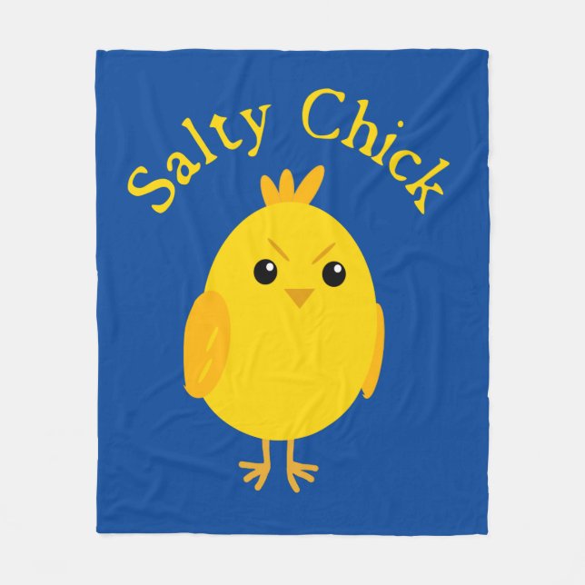 Salty Chick Fleecefilt (Framsidan)