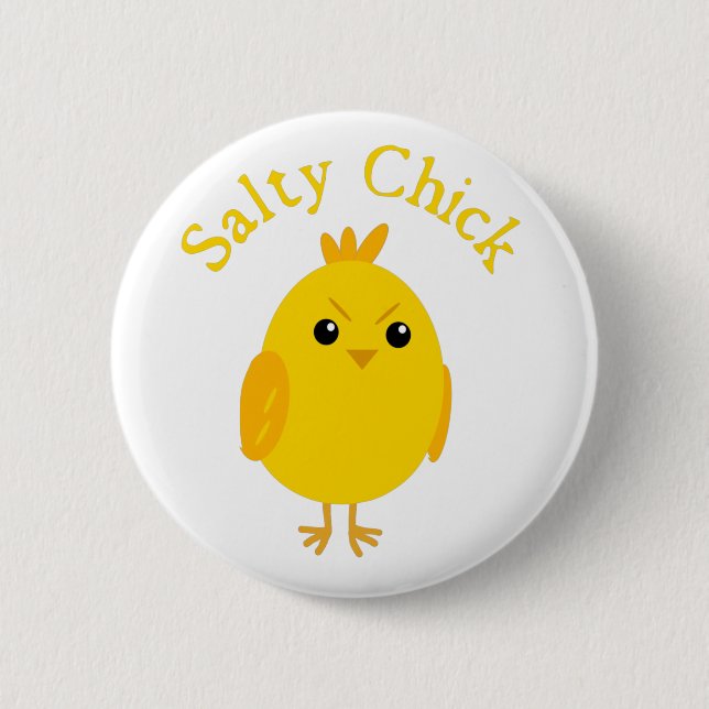 Salty Chick Knapp (Framsida)