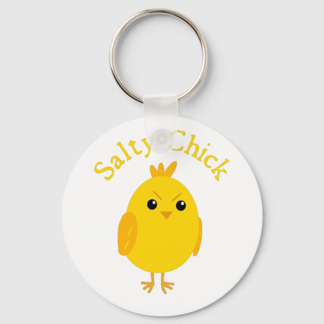 Salty Chick Nyckelring (Framsida)