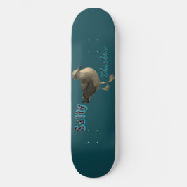 Salty Chicken Surf the Turf Skateboard