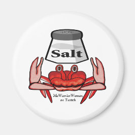 Salty Crab, MeWarriorWoman på Twitch Magnet