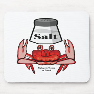 Salty Crab, MeWarriorWoman på Twitch Musmatta