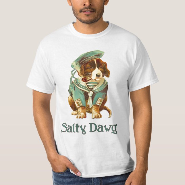 Salty Dawg Tee Shirt (Framsida)