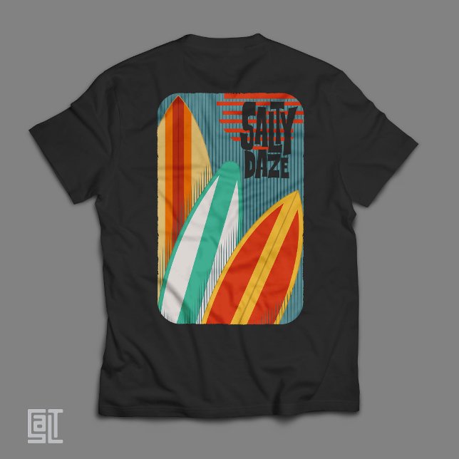 Salty Daze Surfing T Shirt (Skapare uppladdad)