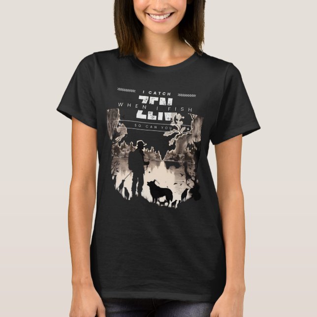 Salty Dogs sjömän T Shirt (Framsida)