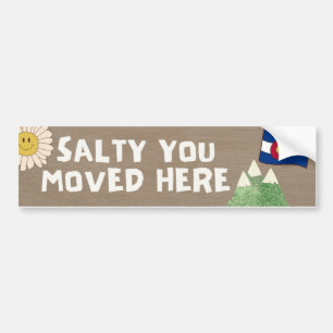 Salty du Flyttat här - Colorado Bildekal