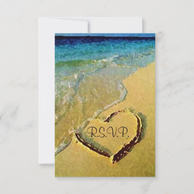 Salty Heart Bröllop OSA Kort (Framsida)