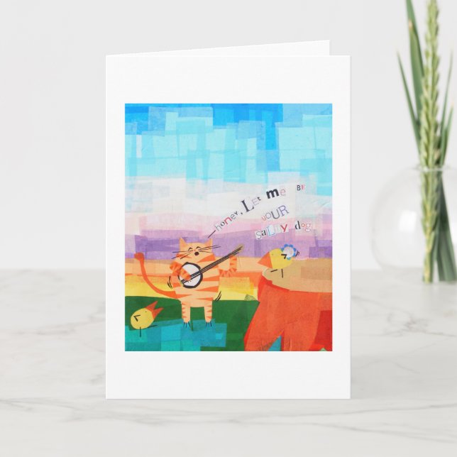 Salty Hund Kort (Framsida)