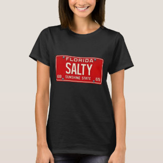 Salty Life 1969 | Retro Florida Registreringsskylt T Shirt