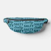 Salty Life Coastal Tealblå Grafisk Strand Resa