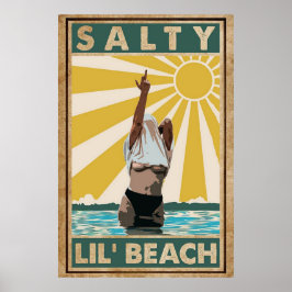 Salty Lil Strand Poster