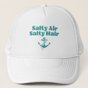 Salty Luft Salty Hair, Ocean Beach, Vacation Keps