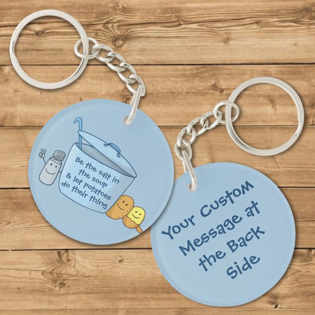 Salty Potato Soppa Keychain (Skapare uppladdad)