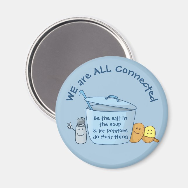Salty Potato Soppa Magnet (Front/Back)
