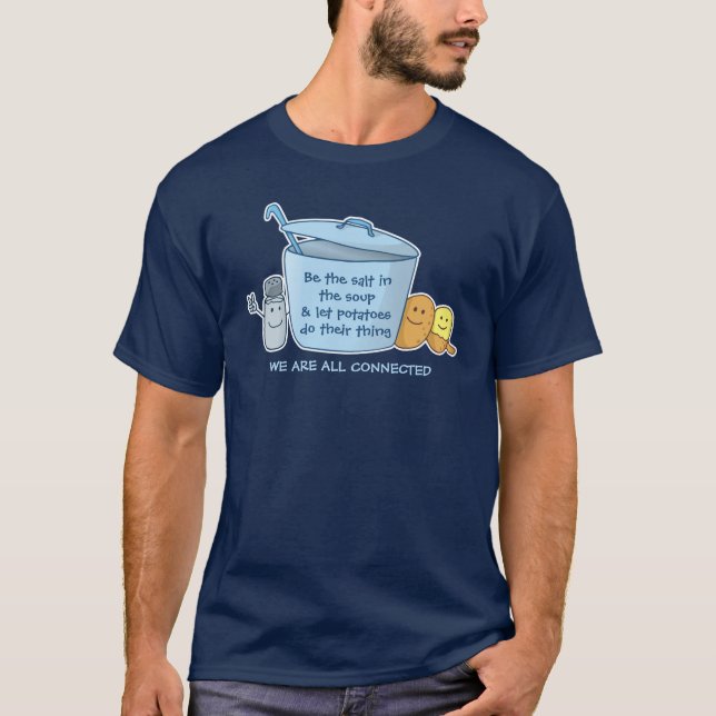 Salty Potato Soppa T-Shirt (Framsida)