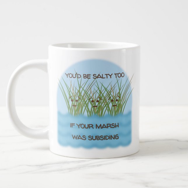 Salty Pun Mugg - 20 oz Jumbo Mugg (Vänster)