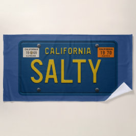 Salty Retro 1969 California Surfar Licenskilt