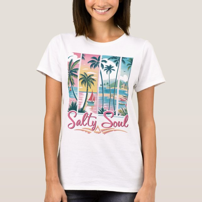 Salty-själen T Shirt (Framsida)