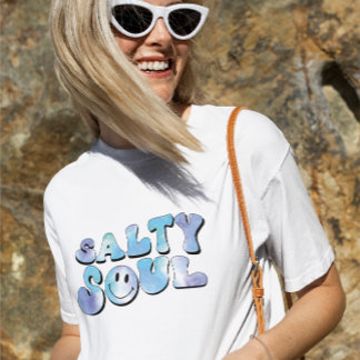 Salty Soul, Beach shirts, Summer Vacation T Shirt
