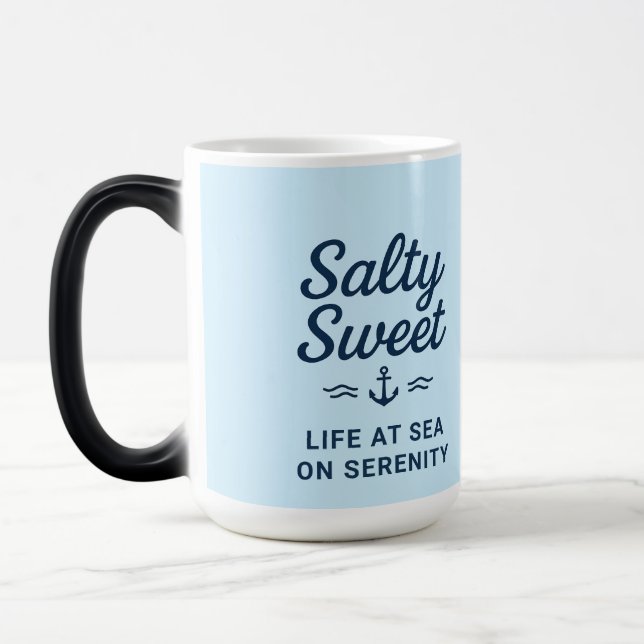 Salty Sweet Life at Sea Mugg (Vänster)