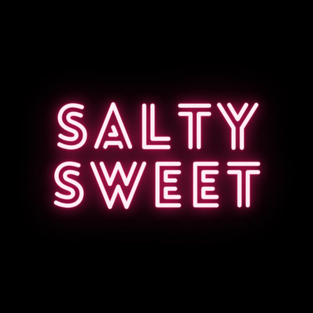 Salty Sweet (Pink Neon) Tröja (Skapare uppladdad)