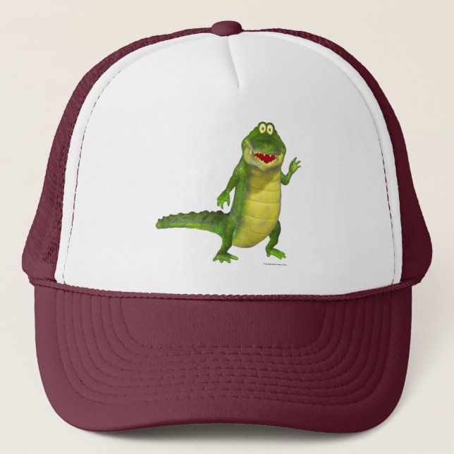 Salty the Crokodile Hat Truckerkeps (Framsida)
