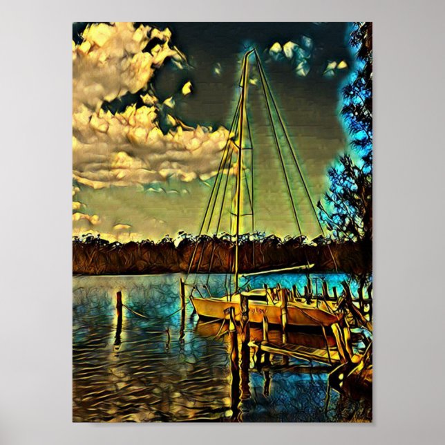 Salty Tiger Poster (Framsidan)