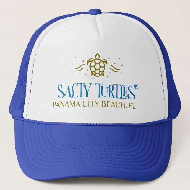 Salty Turtles® Baseball Cap Keps (Framsida)