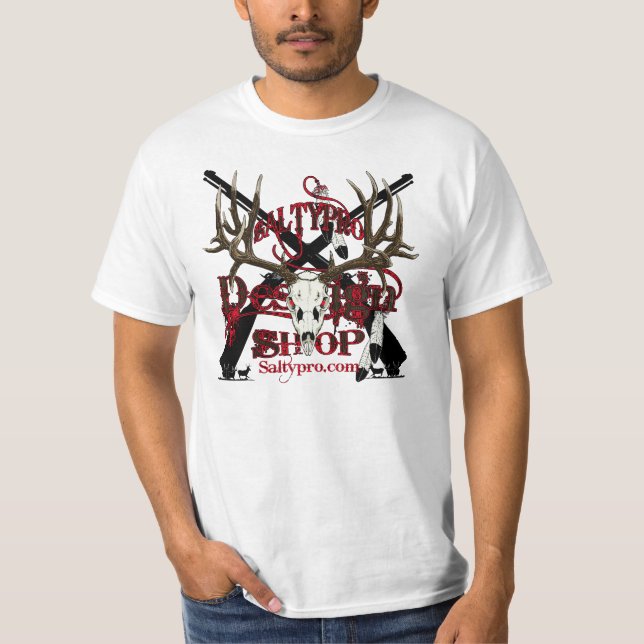 saltyprodesignen shoppar tee shirt (Framsida)